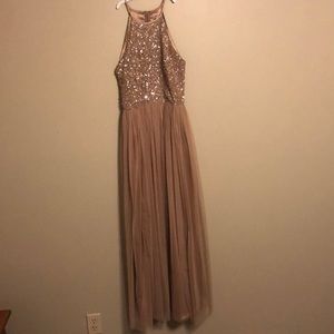 Full length bridesmaid/prom dress